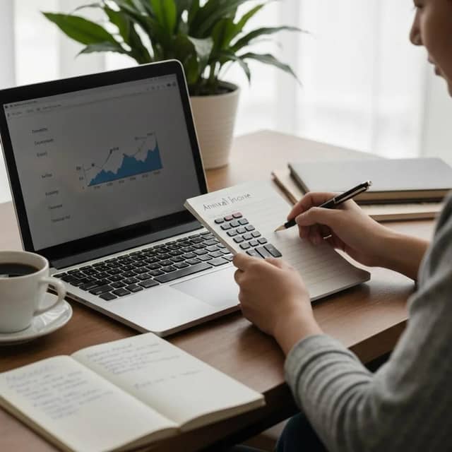 Figuring Out Your Yearly Earnings: Gross vs. Net Income Explained