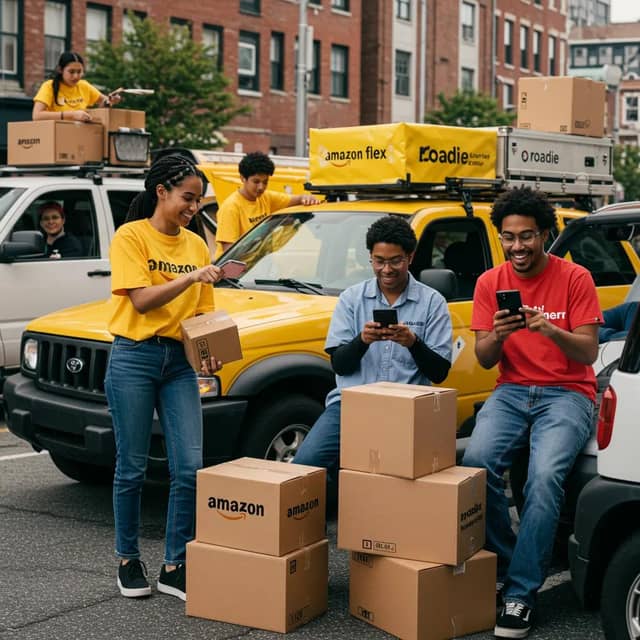 Amazon Flex vs. Roadie (2025): Pay, Schedule, Vehicle, Multi-App